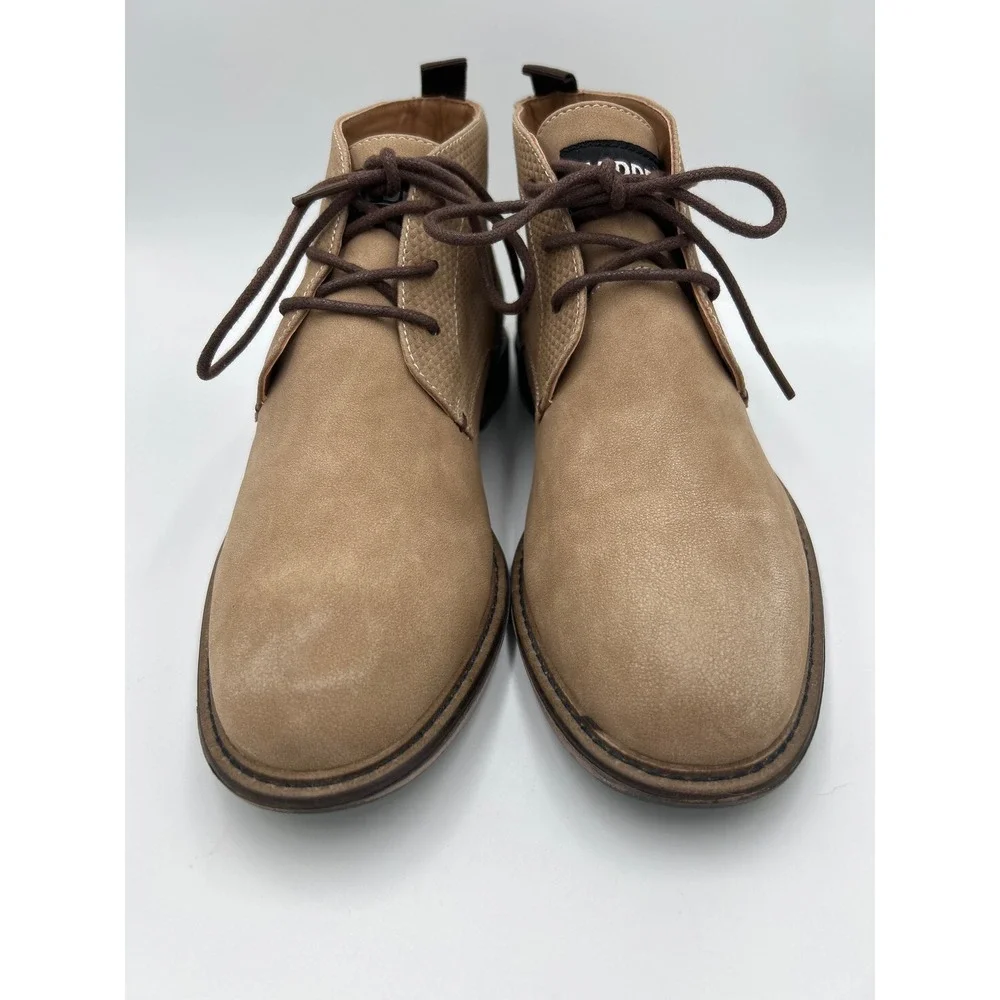 Steve Madden Mens Tan Suede Chukka Boots Size 9 Casual Lace Up Desert Boot